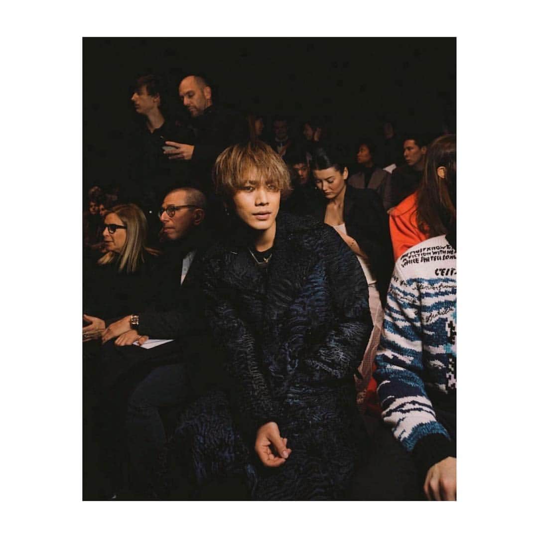 登坂広臣さんのインスタグラム写真 - (登坂広臣Instagram)「@Dior & @mrkimjones #DiorWinter19 #ディオール #Dior #Paris」1月20日 20時15分 - omi.cdl