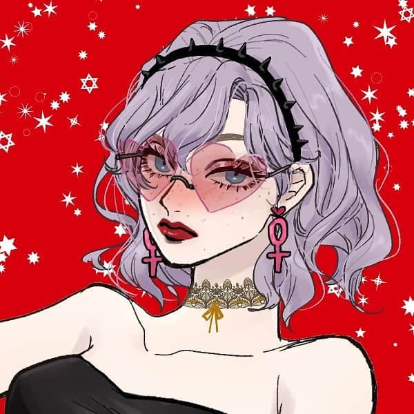 Machicoさんのインスタグラム写真 - (MachicoInstagram)「トレンドなことはやってみる♥️♀ #Picrew #強い女メーカー #天使もどきメーカー #Machico」1月21日 1時20分 - machico_3s25