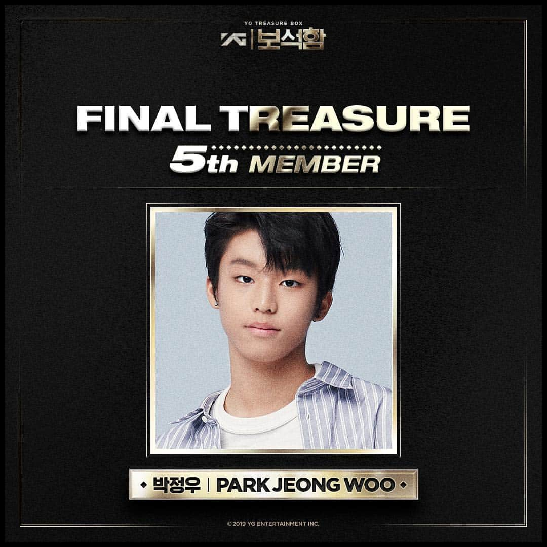 YGのインスタグラム：「FINAL TREASURE MEMBER #5 ‘PARK JEONG WOO’ ⠀⠀⠀⠀⠀⠀⠀⠀⠀⠀⠀⠀⠀⠀⠀⠀⠀ #YG보석함 #YG_TREASURE_BOX #보석함 #FINAL_TREASURE #박정우 #PARKJEONGWOO #YG」