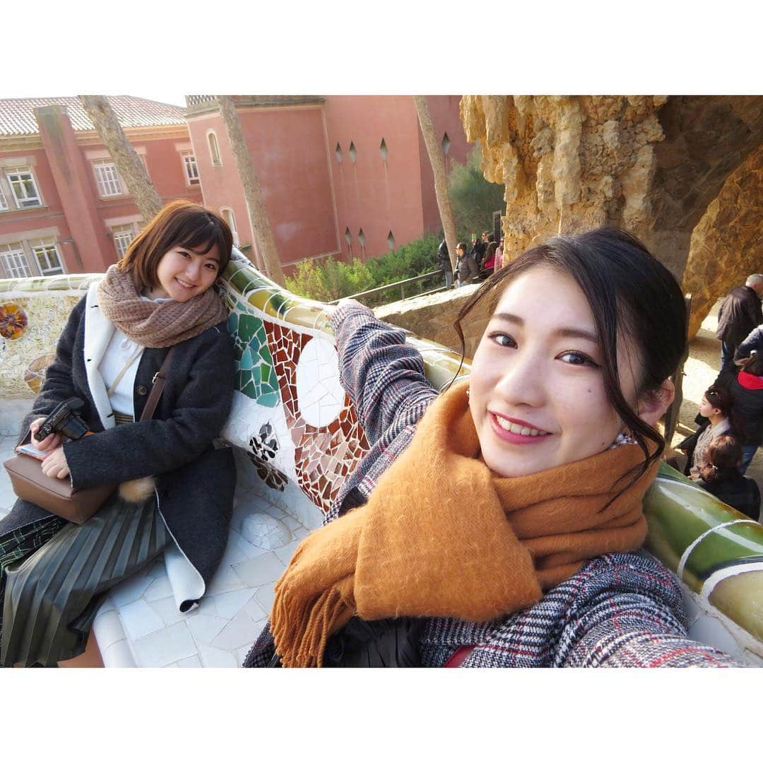 加藤一華さんのインスタグラム写真 - (加藤一華Instagram)「. Parc Güell⛲️ . #Barcelona #spain #españa #trip #sightseeing #girl #me #parkguell #antonigaudi #gaudí #スペイン #バルセロナ #ガウディ #グエル公園」1月21日 12時23分 - ichika_kato