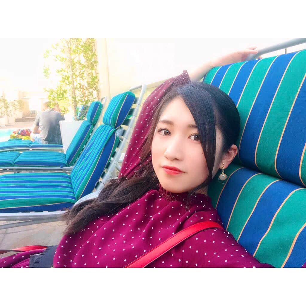 加藤一華さんのインスタグラム写真 - (加藤一華Instagram)「. The temperature in Dubai is 20 ℃☀️Pool on the rooftop of the hotel!🏨Very nice!🏊‍♀️⛱✨ . ドバイは20℃です！ １月っていうのが嘘みたいに過ごしやすい気温😊 ホテルの屋上にはプール！とっても素敵です！ . #dubai #pool #poolside #me #trip #sightseeing #girl #uae #ドバイ」1月21日 15時41分 - ichika_kato