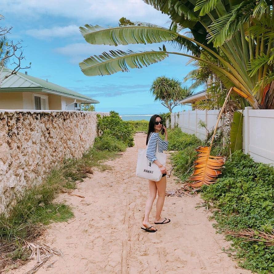 水沢エレナさんのインスタグラム写真 - (水沢エレナInstagram)「. 🏝 #trip #vacation #hawaii #sea #drive」1月21日 19時21分 - erena_mizusawa_official