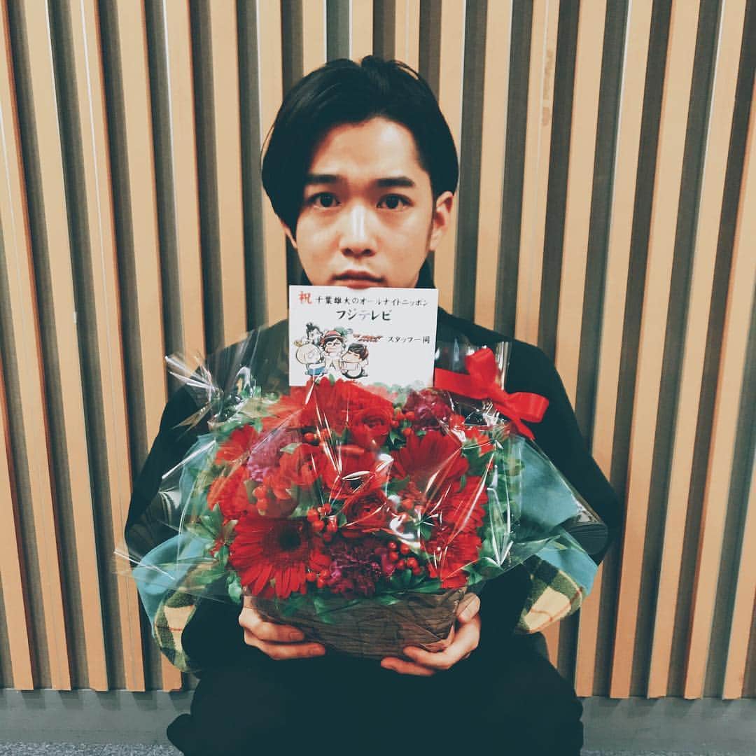 のインスタグラム：「25時からです。 千葉雄大のオールナイトニッポン。 心強い応援がスタジオに。 お暇なら聴いてよね。 #千葉雄大ann  #久保みねヒャダ」