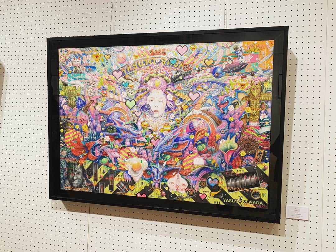 吉岡里帆さんのインスタグラム写真 - (吉岡里帆Instagram)「笹田靖人個展「Y」  ラジオゲストで来て頂いた笹田さん。今回も制作過程や意図を一作品ずつ話して下さるスタイルでとても楽しかった。  サインの髑髏はヨウジさん。 (写真は撮影、掲載の許可が出ているものです)」1月23日 8時14分 - riho_yoshioka