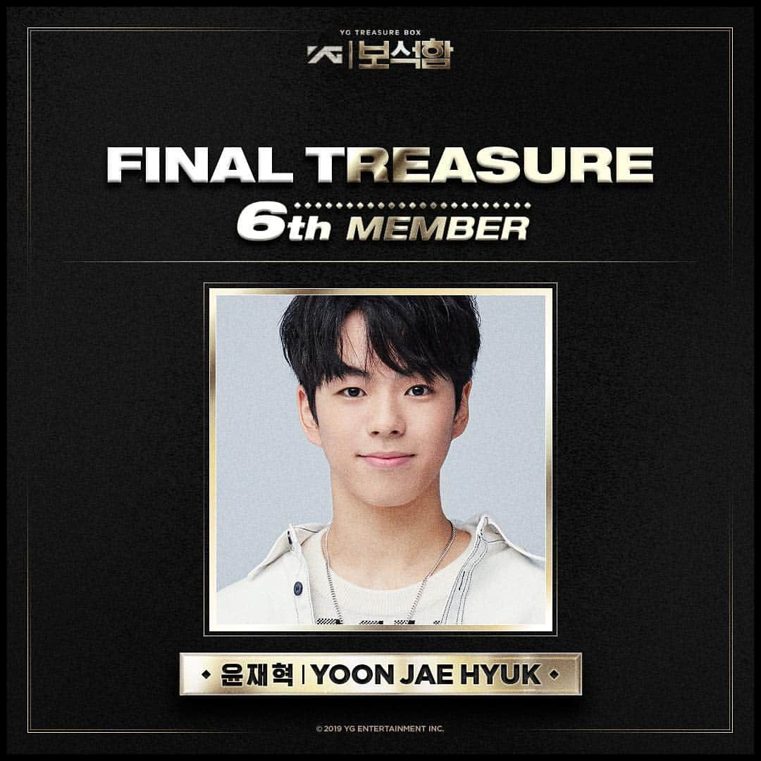 YGのインスタグラム：「FINAL TREASURE MEMBER #6 ‘YOON JAE HYUK’ ⠀⠀⠀⠀⠀⠀⠀⠀⠀⠀⠀⠀⠀⠀⠀⠀⠀ #YG보석함 #YG_TREASURE_BOX #보석함 #FINAL_TREASURE #윤재혁 #YOONJAEHYUK #YG」