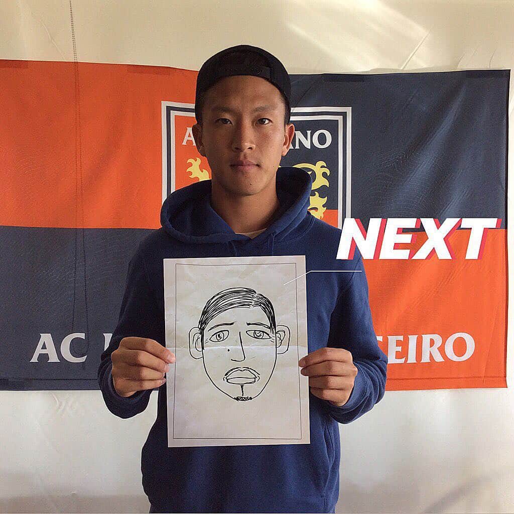 AC長野パルセイロのインスタグラム：「． 次回は、この似顔絵を描いた選手になります！✨ #長野パルセイロ#⚽️ #選手#似顔絵」