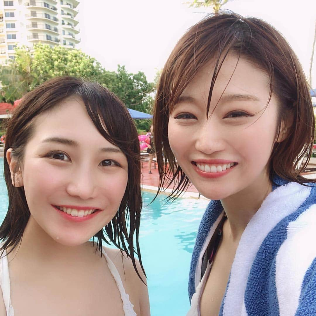 栗原里奈さんのインスタグラム写真 - (栗原里奈Instagram)「2018年 ふわっと。ぷらっと。さらっと。でも楽しかったと思う。はやかったなあ。 やりたいことは躊躇しないで始めなきゃって奮い立った年。 でも進めてるのかわからない。  来年はメリッとハリッとキリっとシャキッと笑っ！な1年にしたいです。  ここ最近特に平成最後の〜ってフレーズをひっきりなしに聞くものだから2018年締めくくりと同時なのかと思いきやまだわりと続きますね！平成生まれもうちょっと浸れます。  個人的には全然年末感がなく過ぎてきました、明日が仕事納め！  お正月は実家でムクムク肥える予定です🤤  今年1年関わってくださったみなさま、ありがとうございました！  良いお年を🥺🍶🎑 #2018#年納め#仕事納め#年末#今年もありがとう#良いお年を#写真関係なし#もうちょっと#グアム#続きます#たぶん#あやのん #guam#summer#vacation#holiday」12月30日 17時37分 - rina__kurihara