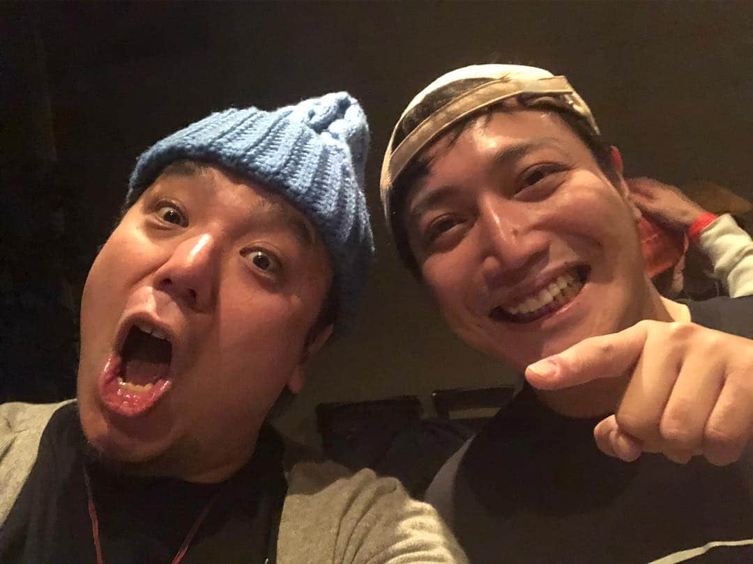 DUTTCHさんのインスタグラム写真 - (DUTTCHInstagram)「打ち上げもLiveでした(笑)  #ミクスチャー #変顔対決 #久々のlazy stones #ペレ草田」12月31日 10時47分 - uzmkduttch