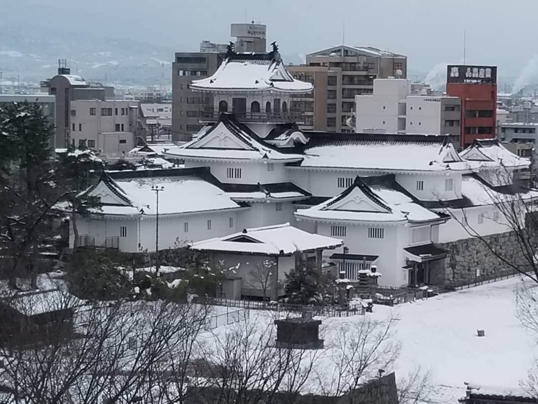 かねきよ勝則さんのインスタグラム写真 - (かねきよ勝則Instagram)「昨日から仕事で富山へ！！ 雪景色😄❄⛄ しかし新幹線の混み方凄かったな～😳 富山は1年ハマチだな～、、、あっ！1年ブリだな～😙 テイテイツー！！ #富山 #富山城 #新幹線 #混雑 #ハマチ #ブリ #新宿カウボーイ #かねきよ #テイテイツー」12月31日 11時11分 - shinjyukucowboy_kanekiyo