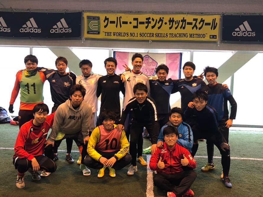 橋本光晟のインスタグラム：「毎年恒例、東北高校サッカー部。」