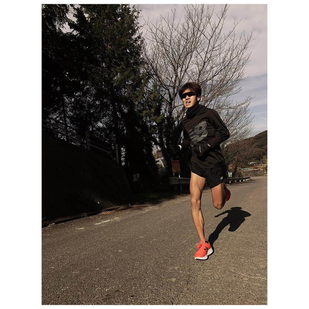 神野大地さんのインスタグラム写真 - (神野大地Instagram)「2018年走り納め合宿 in富津終了。 最後の練習は久しぶりのダムコースで30km走！🏃‍♂️ 今回はナカヤマインにお世話になりました🙇 #CellSource  #newbalance  #2018年走り納め」12月31日 14時20分 - daichi_0913