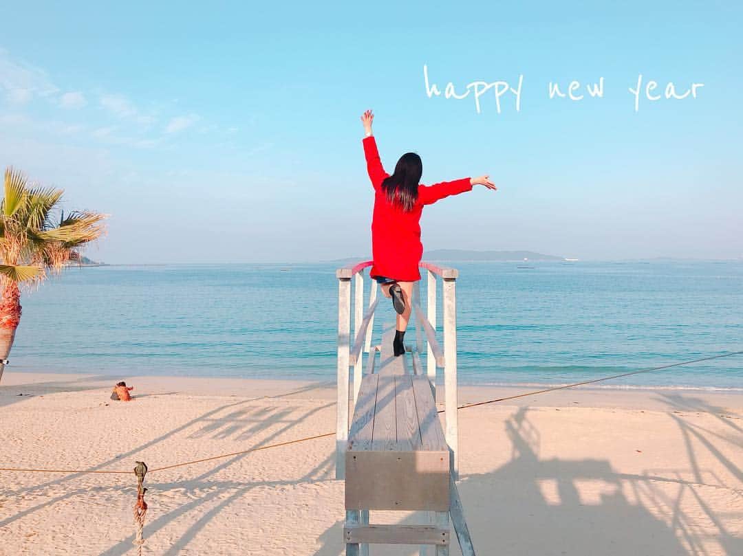 小倉可愛のインスタグラム：「あけおめ！ 写真は全然関係ない福岡旅行の時の写真笑」