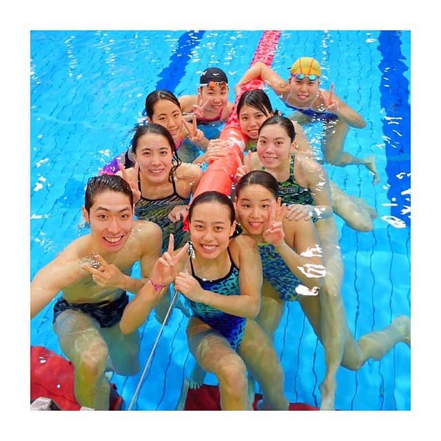 今井月さんのインスタグラム写真 - (今井月Instagram)「泳ぎ納め🐠💙💛 素晴らしい環境で練習させてもらってます😊！ #2018」12月31日 19時08分 - runa_imai