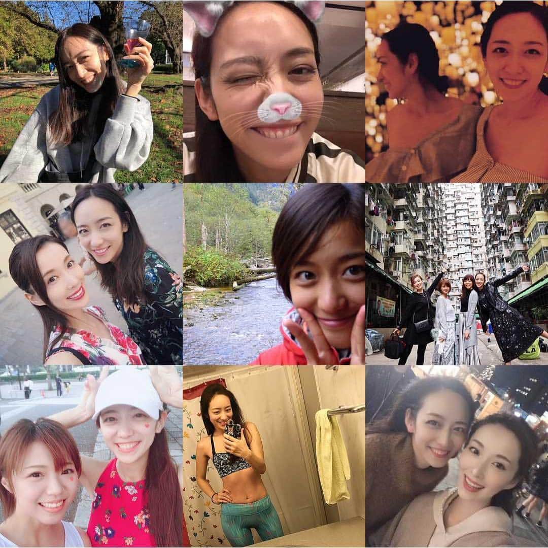 我謝レイラニのインスタグラム：「2018年ありがとうございました。2019年もよろしくお願いします◡̈⃝︎ #年末感あまり感じてない けど 今日はもう #大晦日 1年がとっても早かった！ #2018bestnine」