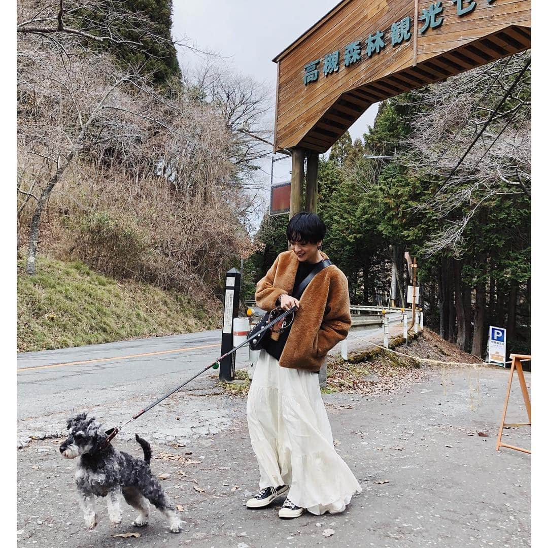 高山都さんのインスタグラム写真 - (高山都Instagram)「実家の団欒を感じるのは、ホントに年に一回のお正月くらいだけど、従兄弟や叔母とワイワイおうちスナックをし、両親のニコニコした姿を見ると、帰って良かったなーと感じる時間。 ウチのアイドル太郎(ミニチュアシュナウザー♂7歳)も相変わらずのご愛嬌。 父、撮影。 #都ふく カシミアのセーターとシルクコットンのスカート、ムートンの重さと軽さの冬バランスが好き。 #aton #elendeek #jilky #isabelmarant  #お正月 #帰省中 #今日東京に戻ります」1月2日 12時36分 - miyare38