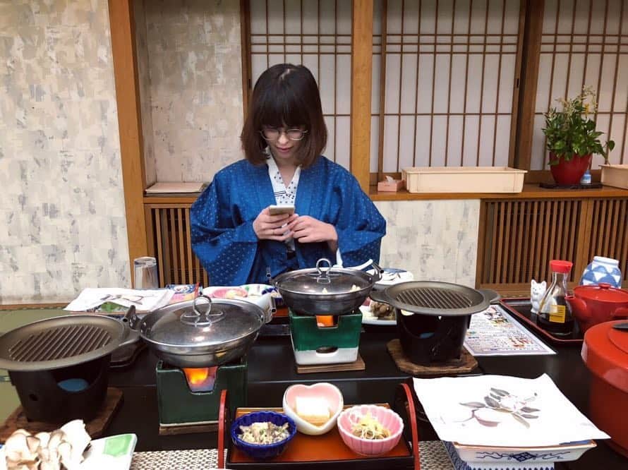 モハメッド・マリヤムのインスタグラム：「草津良かったよ❄️️ #travel #trip #kusatsu #hotsprings #yukata #japan #lovejapan #snow #l4l #f4f #pictures #草津 #西の河原温泉 #美しかった #⛄ #❄」