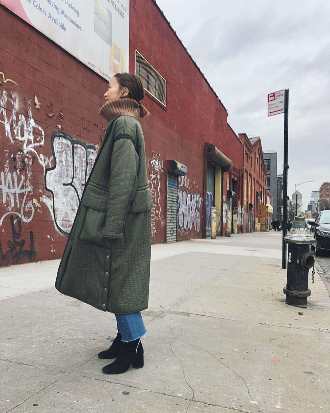 野尻美穂さんのインスタグラム写真 - (野尻美穂Instagram)「アーリのコートがすごく褒められた日☺️ ファッションを褒め合える文化って素敵。 #miho_ny」1月2日 21時12分 - miho_cocoa
