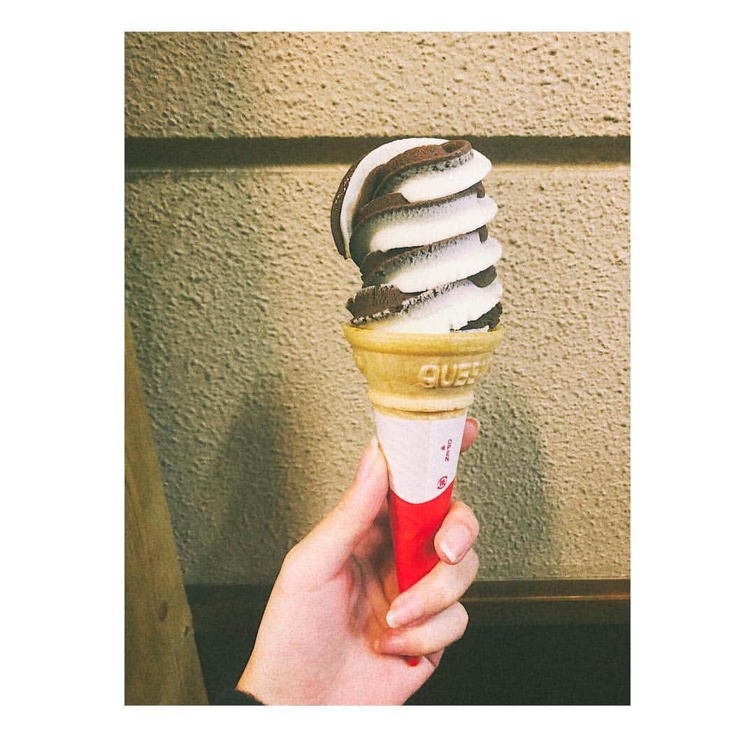 竹内夏紀のインスタグラム：「Life is sweet. #icecream #softcream #sweet」
