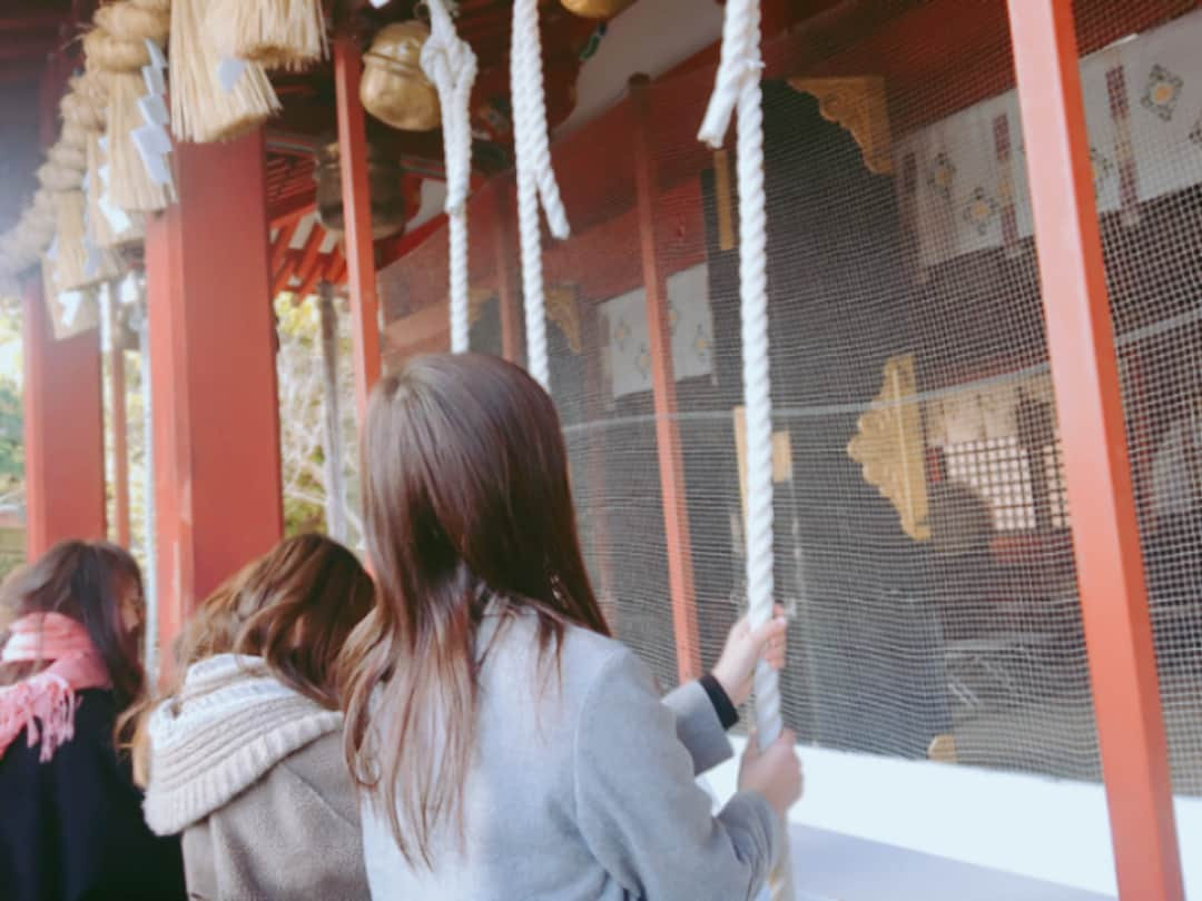 佐藤朱さんのインスタグラム写真 - (佐藤朱Instagram)「元朝詣り🌅⛩ #塩竈神社 #初詣 #たくさんお願いしてきました」1月2日 22時43分 - akari_miyagi