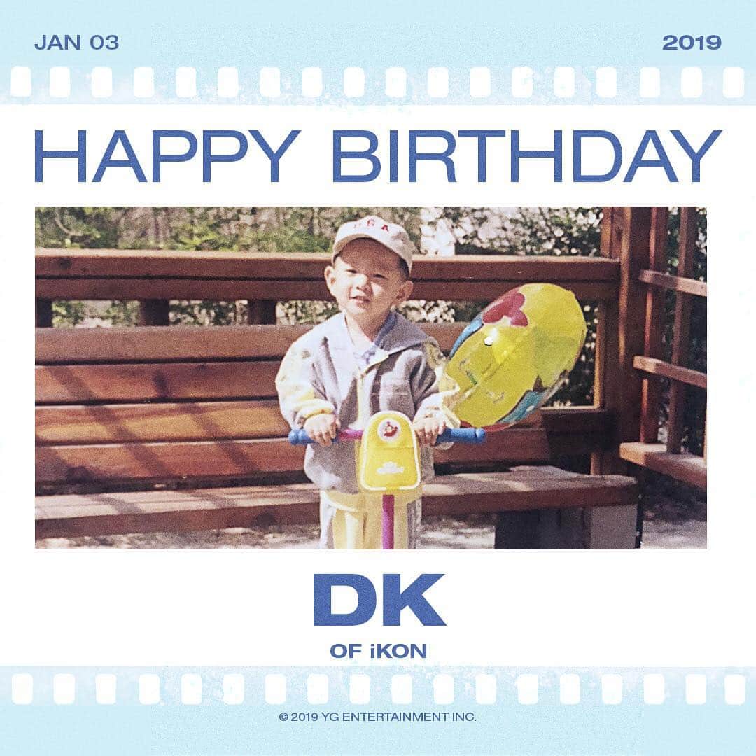 iKONさんのインスタグラム写真 - (iKONInstagram)「Happy Birthday❤️ #iKON #아이콘 #DK #동혁 #HAPPYBIRTHDAY #20190103 #YG」1月3日 0時00分 - withikonic