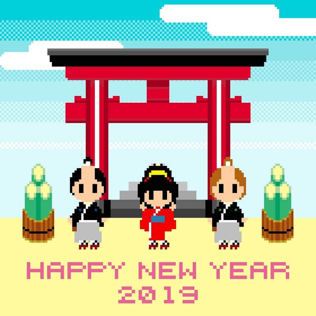 のインスタグラム：「明けましておめでとうございます✨今年もYMCKで楽しいことしていきます！みなさま今年もよろしくね〜！ #YMCK #happynewyear」