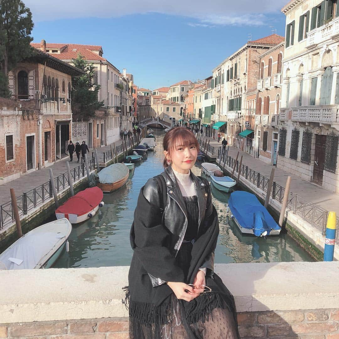 佐野ひなこさんのインスタグラム写真 - (佐野ひなこInstagram)「🚤 #イタリア旅行 ここはベネチア！」1月3日 20時34分 - hinako_sano