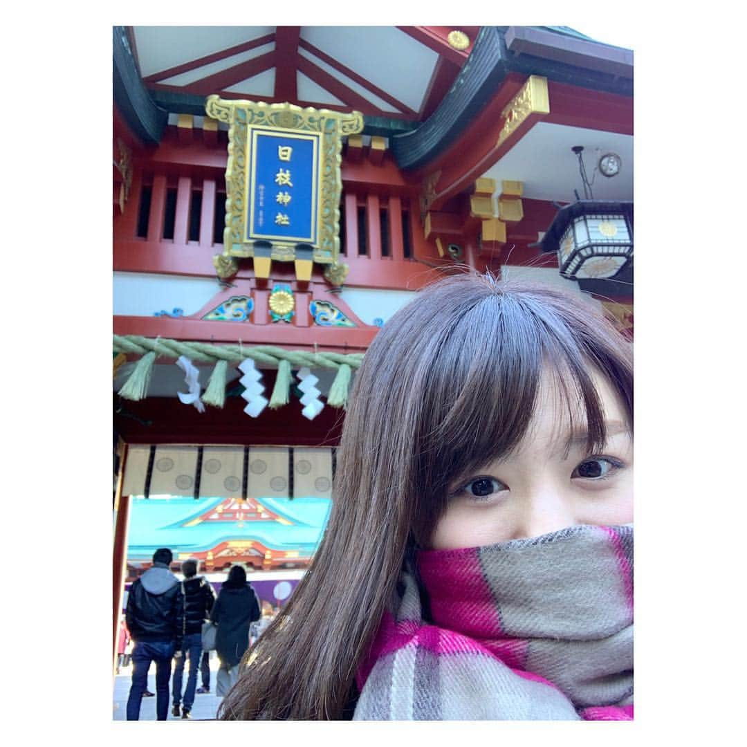 小菅晴香さんのインスタグラム写真 - (小菅晴香Instagram)「・ 初詣 第２弾⛩🐗 出世のご利益があると言われる 日枝神社に行ってきました🎍 ・ お仕事により一層恵まれますように✨ ・ ・ ・ ・ #初詣 #日枝神社 #出世運 #小菅晴香 #フリーアナウンサー #セントフォース」1月3日 12時47分 - haruka.kosuge