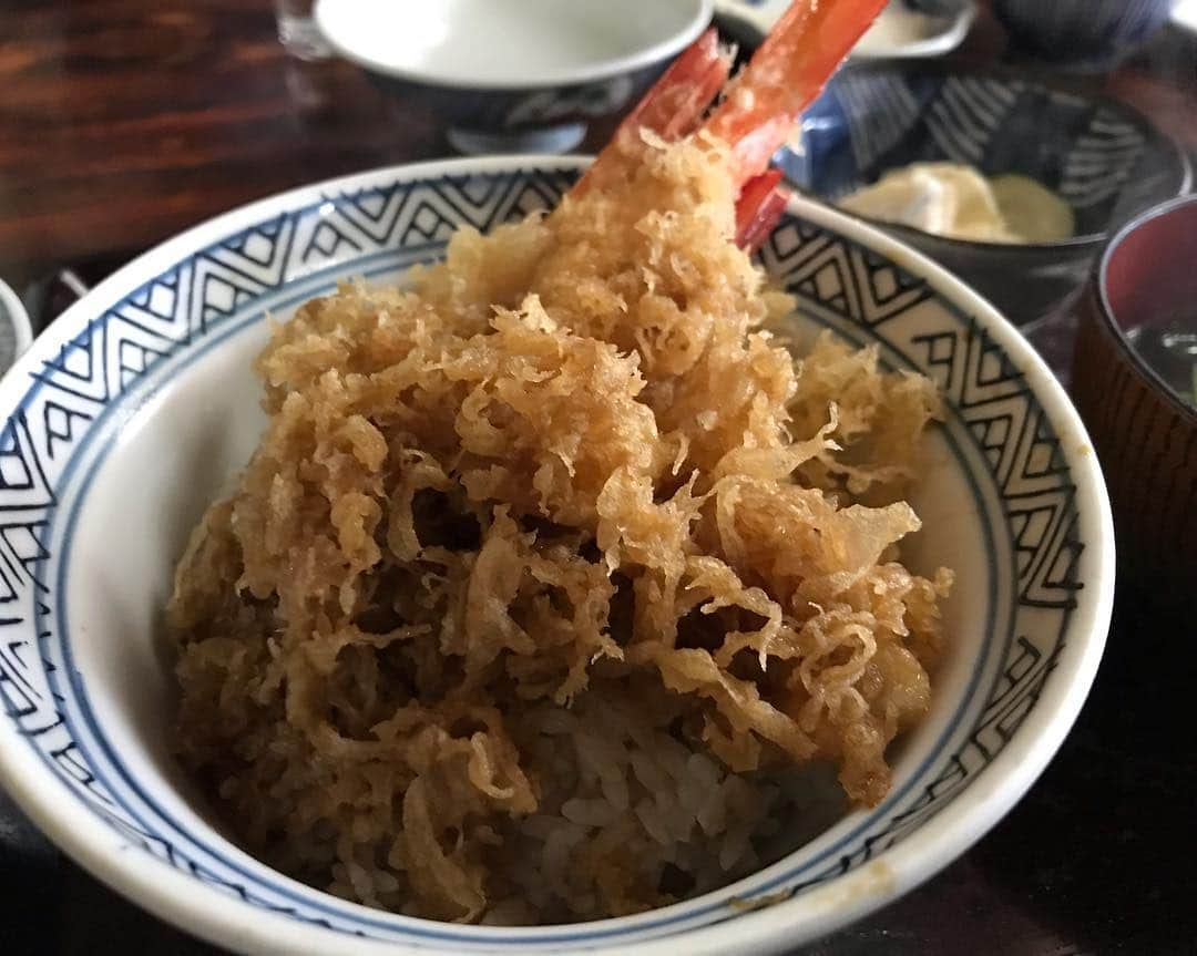 じろうさんのインスタグラム写真 - (じろうInstagram)「一力へ。 天丼とざる蕎麦でフィニッシュ。」1月3日 13時28分 - sissonne_jiro