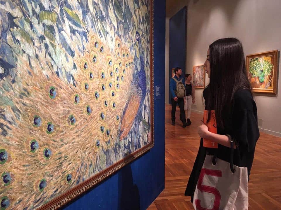 松田華音のインスタグラム：「🥰 #mikhaillarionov #newtretyakovgallery」