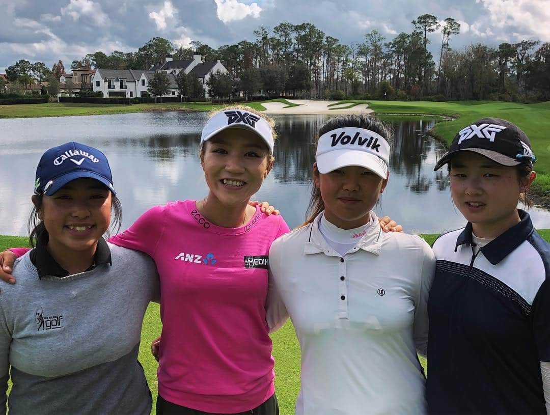 リディア・コさんのインスタグラム写真 - (リディア・コInstagram)「Another AWESOME few days with @juli_ana_hung @carmenlim__ @by_yujinee for the Lydia Ko Scholarship!!! Such a great experience for me to meet these incredibly talented stars ⭐️ Thank you @nz_golf for your unconditional support to not only me, but to all aspiring Kiwi golfers 🖤 #LydiaKoScholarship」1月4日 10時03分 - lydsko