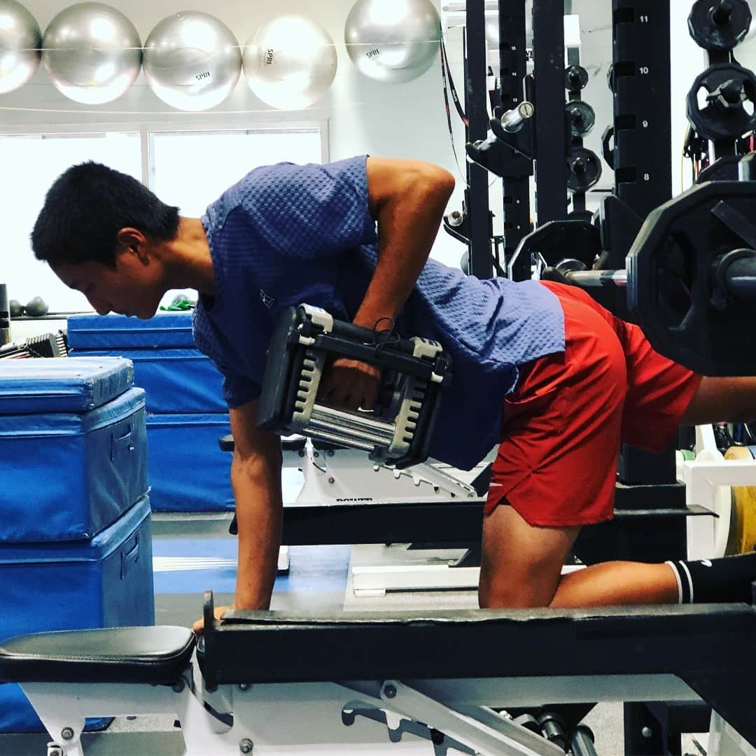 中村豊さんのインスタグラム写真 - (中村豊Instagram)「Shintaro Mochizuki - Work In Progress #imgatennis #imgacademy」1月5日 5時31分 - yutakanakamura_