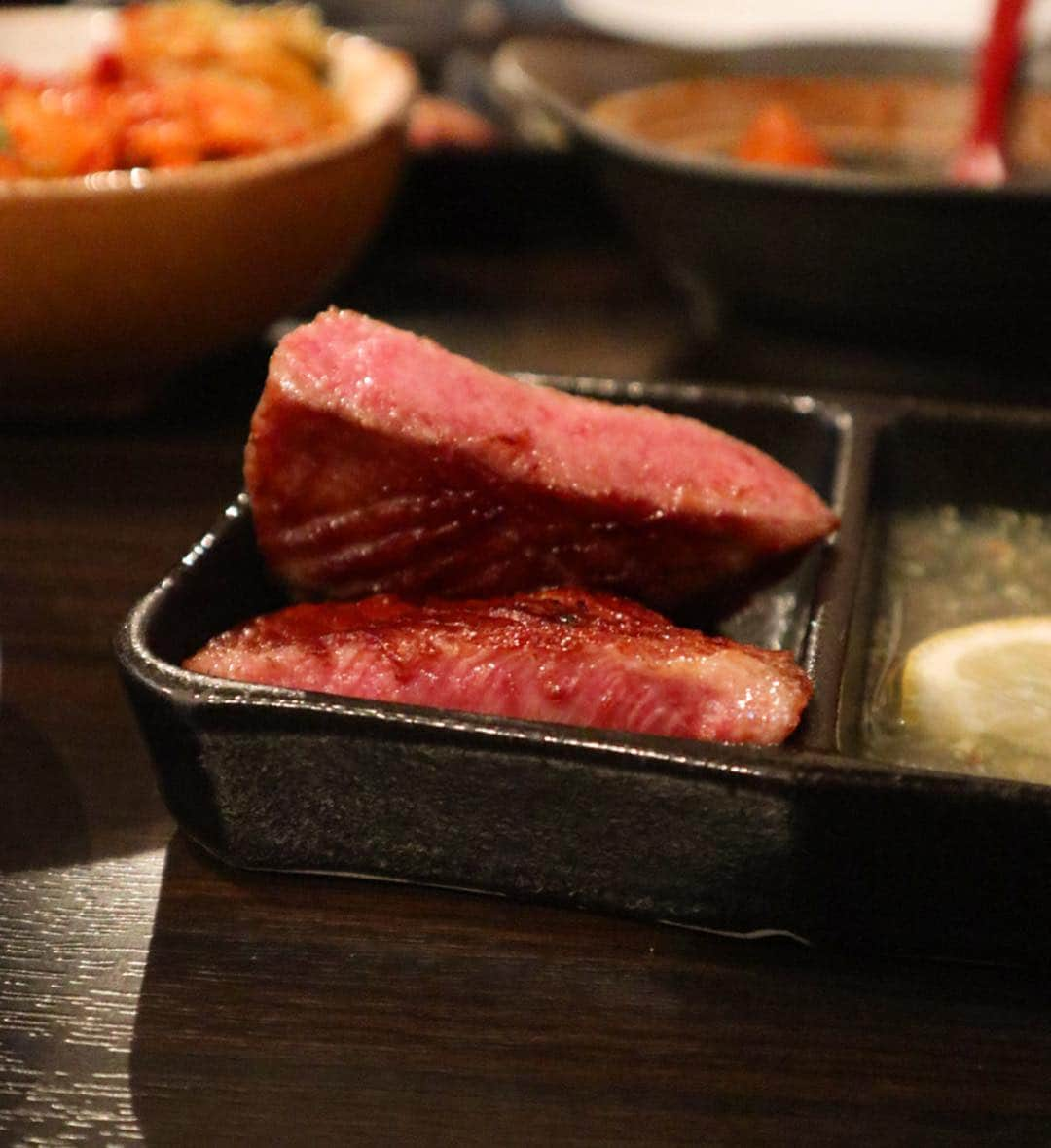 濱野りれさんのインスタグラム写真 - (濱野りれInstagram)「'Sato Burian' #Reservation ➡︎ Only call before a month #Taste ➡︎ A The course start from beef stew. That is tricky as Yakiniku restaurant! The amount of cuisine is a little heavy😣🥩 On the other hand, we cannot stop saying ‘delicious..!!’ My best cuisine is the ’Katsu’ sandwich is 10th picture. But one thing I want to tell that the location is out-of-place. However this restaurant is very famous and popular, so that it's not easy to get a reservation. That means it is worth going!! . 噂のサトーブリアン💗 本店にお邪魔してきました〜☺️ 名物カツサンド食べれて幸せ...🤤💗 . . #rirelog#satoburian #yakiniku#wagyu#wagyubeef#kobebeef#tokyoeats#toptokyorestaurants#asagaya#tokyogourmet  #satoブリアン#サトーブリアン#予約困難#食べログ高評価#食べログ4#焼肉#和牛#九州和牛#阿佐ヶ谷#阿佐ヶ谷グルメ#東京グルメ」1月5日 12時23分 - riregram