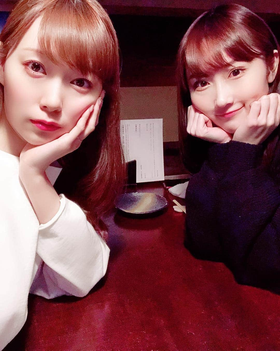 渡辺美優紀さんのインスタグラム写真 - (渡辺美優紀Instagram)「. 👭❤️ #ふぅちゃん #矢倉楓子 様👸 #かわいい #妹にしたい」1月7日 19時22分 - miyukichan919