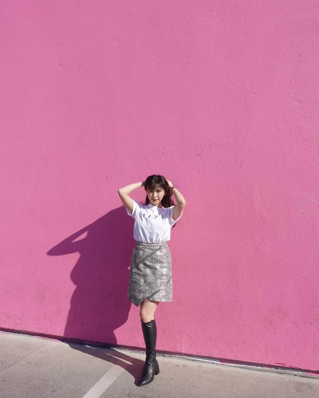 宮下舞花さんのインスタグラム写真 - (宮下舞花Instagram)「pinkpinkpink💓💓💓💓💓 . . . . #ロサンゼルス旅行 #メルローズ#LA#paulsmith#バレンティノ」1月8日 0時54分 - maikamaimaika