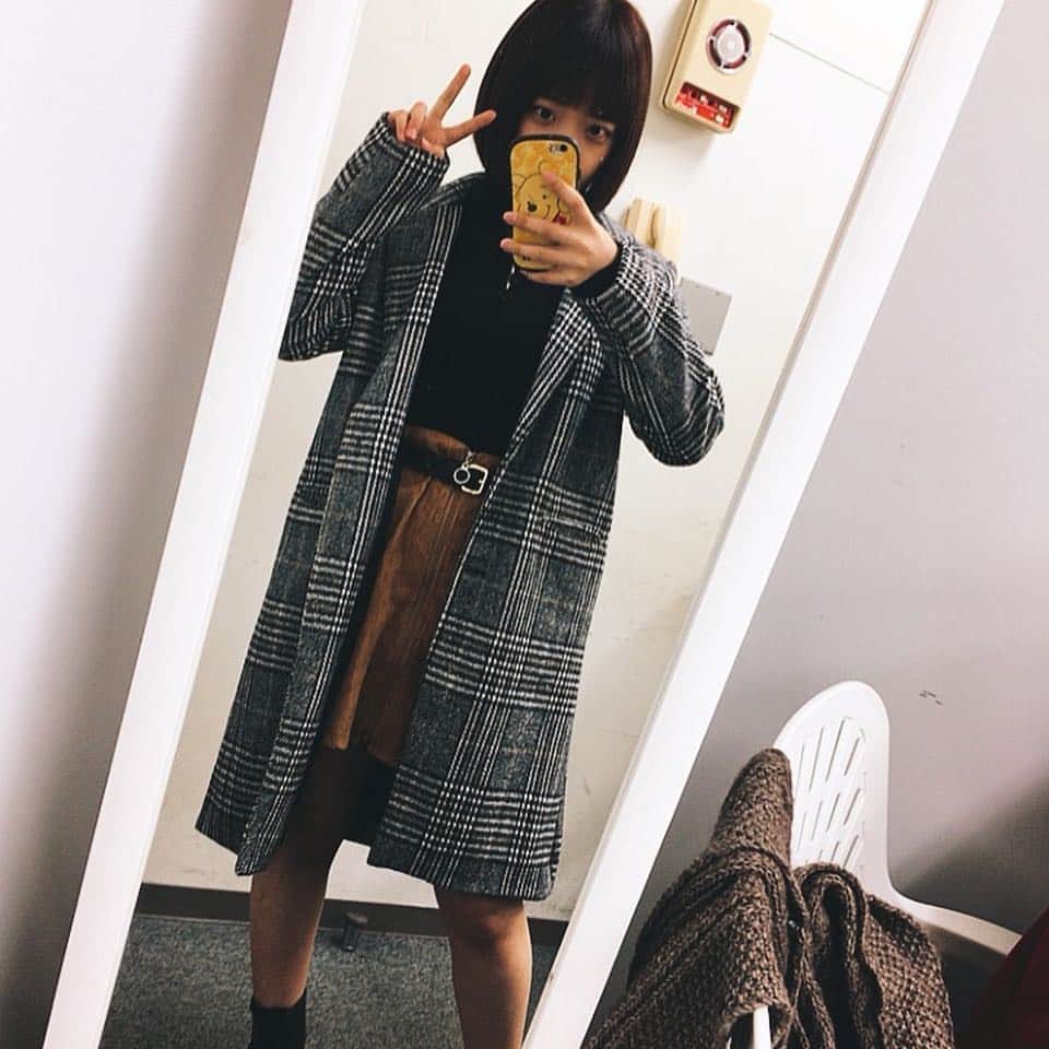 田沢涼夏のインスタグラム：「今日の私服☀️ ポーズわかんないよ🤷‍♀️ #みんなあけおめ」