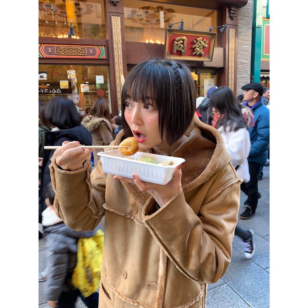 安本彩花さんのインスタグラム写真 安本彩花instagram ㅤㅤㅤ ㅤㅤㅤしょーろんぽー ㅤㅤㅤ ㅤㅤㅤ 横浜 中華街 小籠包 1月8日 23時06分 Yasumoto Ayaka Official