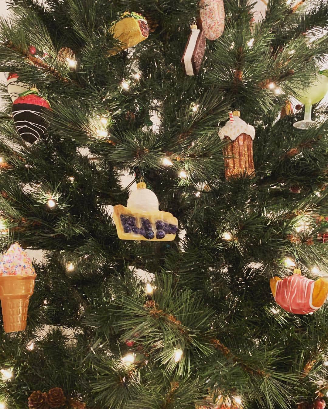 アンジェラ・アキさんのインスタグラム写真 - (アンジェラ・アキInstagram)「ちょっと遅れて明けましておめでとうございます！クリスマスには恒例の食べ物オーナメントのツリーを飾り、年末年始は家族と楽しい時間を過ごしました。みなさんも素敵なお正月を過ごせたかな。さあ、2019年も夢に向けて突進します🐗🐗🐗みなさんの2019年が幸せ溢れる一年になりますように。Happy New Year to you all!!! Hope your year is filled with health and happiness.」1月9日 5時45分 - angelaakiusa