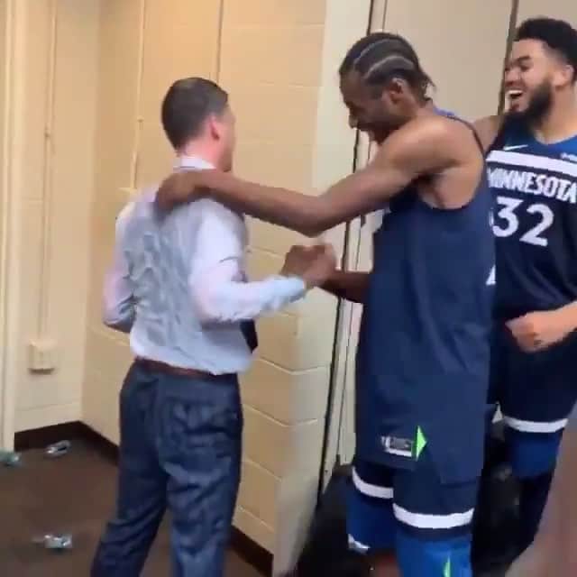 アンドリュー・ウィギンスのインスタグラム：「Been with me since my first season, you deserve this moment. Congratulations Coach 🙏🏾」