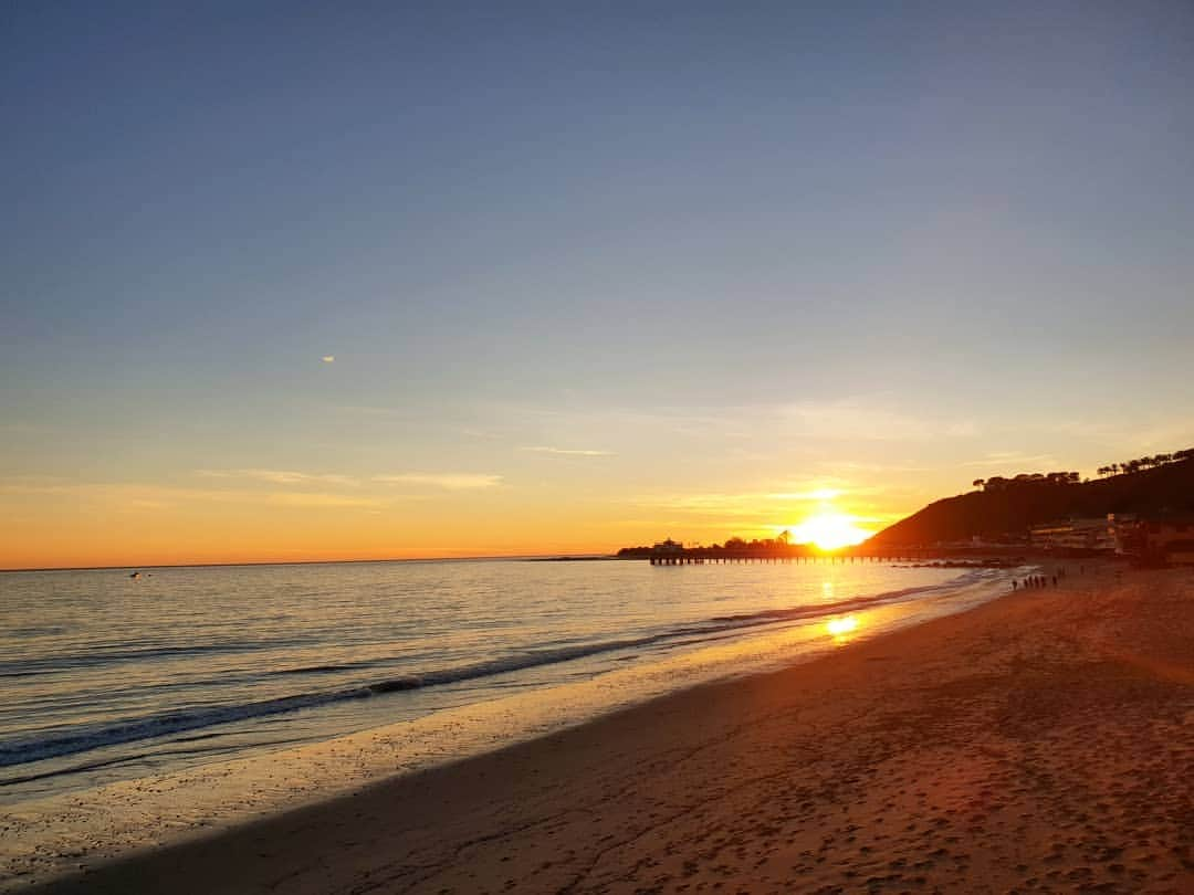 チョン・ヘインさんのインスタグラム写真 - (チョン・ヘインInstagram)「Malibu Pier 🌅」1月24日 10時52分 - holyhaein