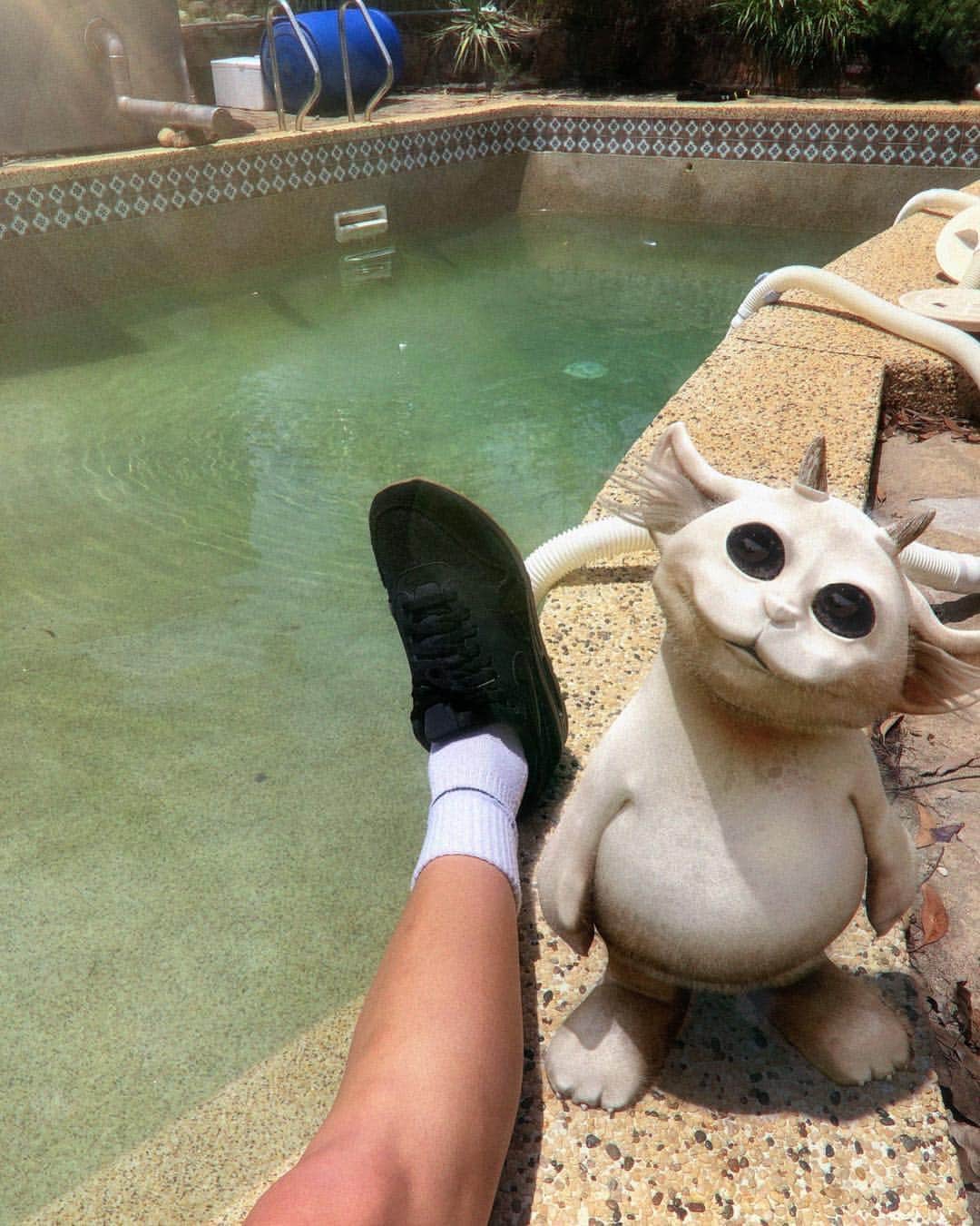 タイラー・ジョセフのインスタグラム：「body hair update 2019: i shaved my legs for a music video. found a new respect and appreciation for anyone who does this routinely. Ned didn’t like it. it’ll grow back bro, chill」