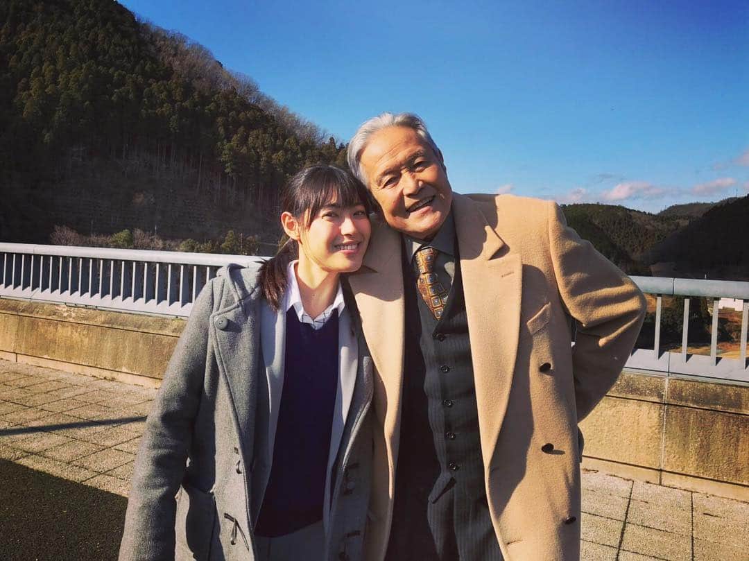 瀧本美織のインスタグラム：「竜さん💓 #竜雷太 さん #ドラマ#刑事ゼロ#本日#夜8時#みてね」