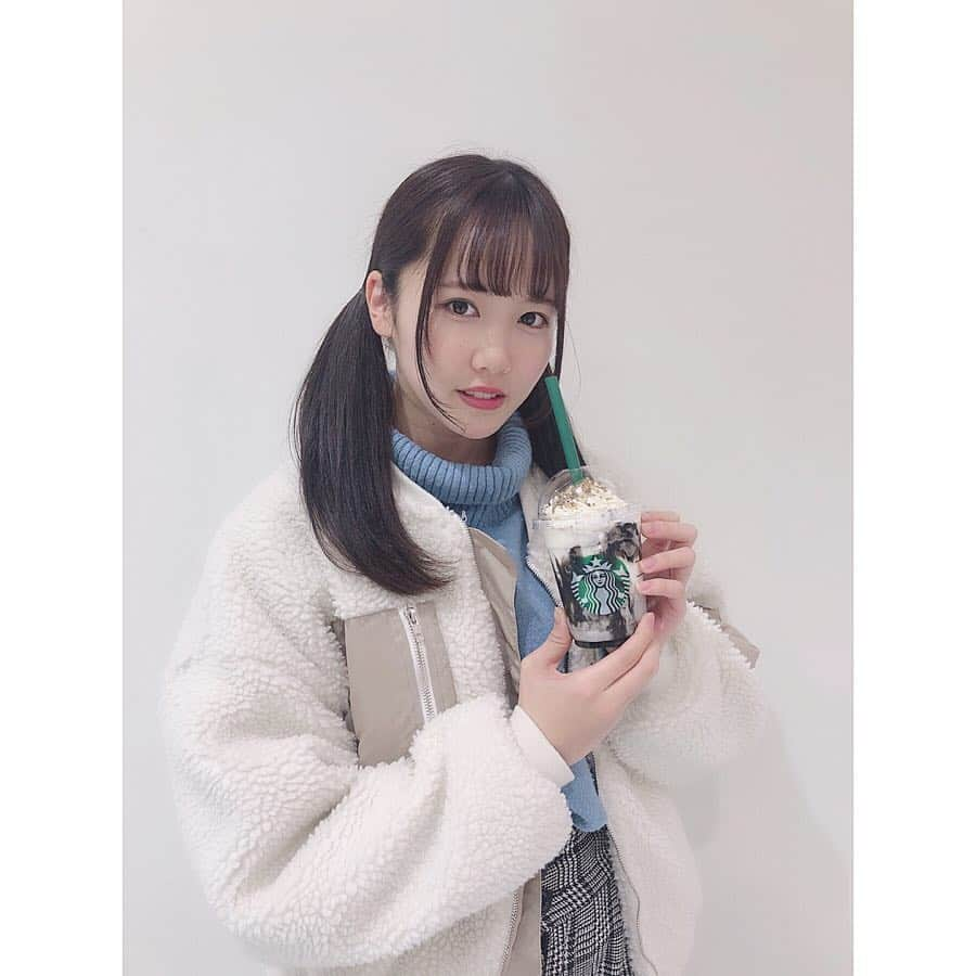 関口なほさんのインスタグラム写真 - (関口なほInstagram)「やっとのめた🥰💭 . めちゃめちゃおいしかった！ これはもう1回のみたい！ . . #神宿  #関口なほ  #アイドル  #スタバ  #starbucks  #ゴマゴマゴマフラペチーノ」1月9日 21時32分 - naho__kmyd