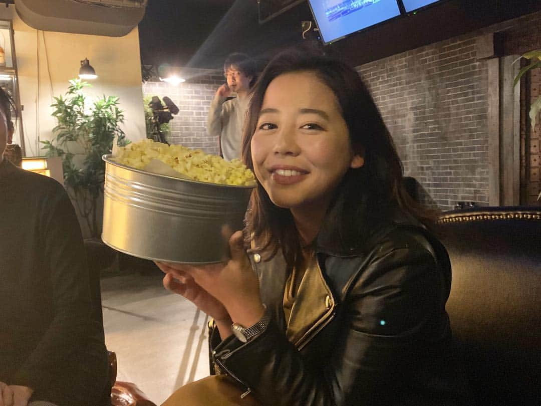 坂口佳穂さんのインスタグラム写真 - (坂口佳穂Instagram)「I like popcorn🍿❤️😆 ポップコーンが好きすぎてCinecittàさんと色々考え中😆 #蒲田#amazigh#popcorn#Cinecittà#livezound#川崎」1月9日 22時58分 - s_ka_ho