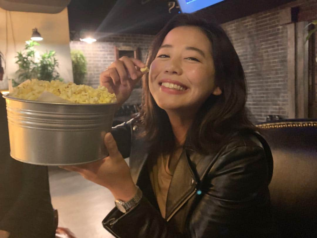 坂口佳穂さんのインスタグラム写真 - (坂口佳穂Instagram)「I like popcorn🍿❤️😆 ポップコーンが好きすぎてCinecittàさんと色々考え中😆 #蒲田#amazigh#popcorn#Cinecittà#livezound#川崎」1月9日 22時58分 - s_ka_ho