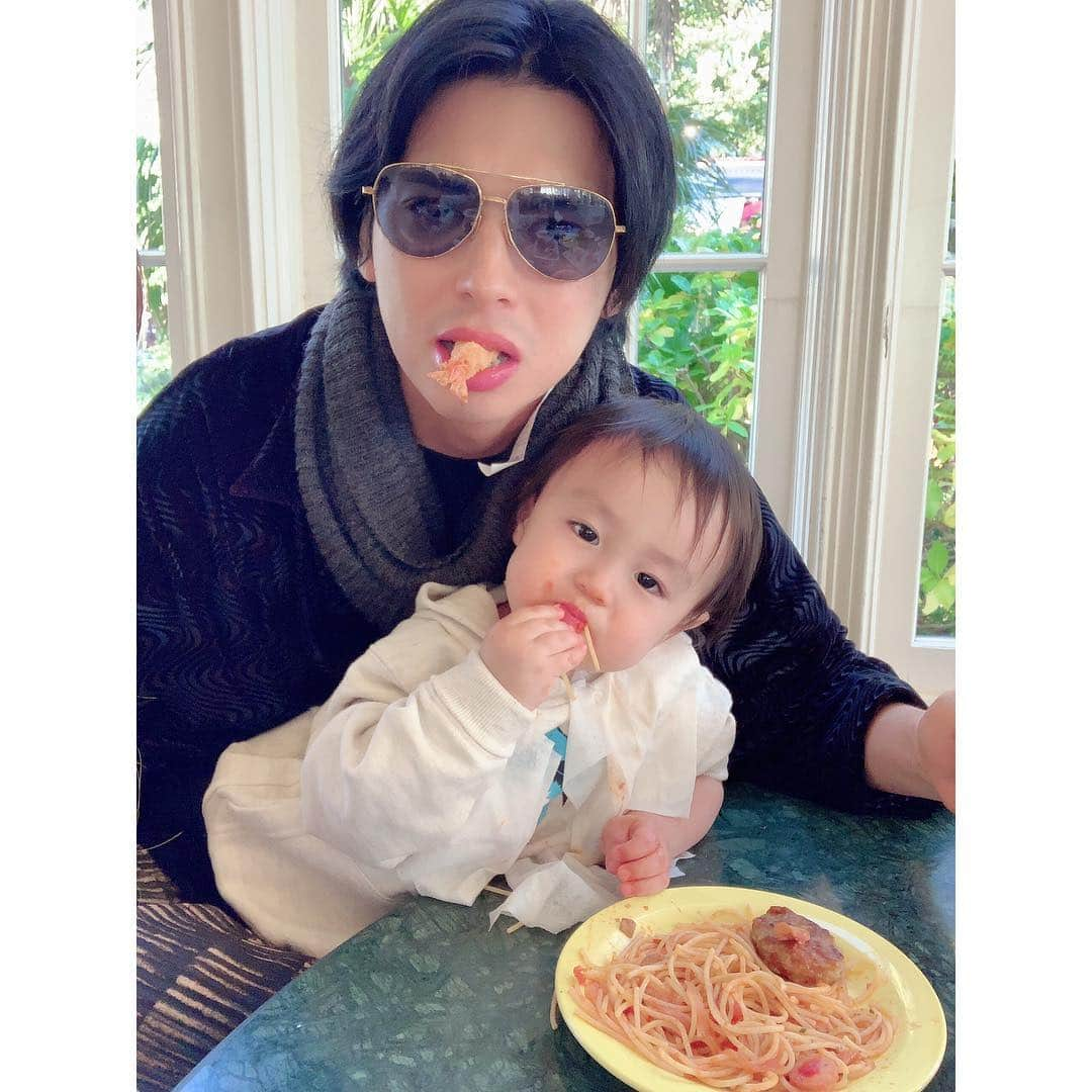 川崎希さんのインスタグラム写真 - (川崎希Instagram)「パスタがお気に入り🍝💓💓💓 #disneyland #クリスタルパレスレストラン」1月10日 11時00分 - kawasakinozomi