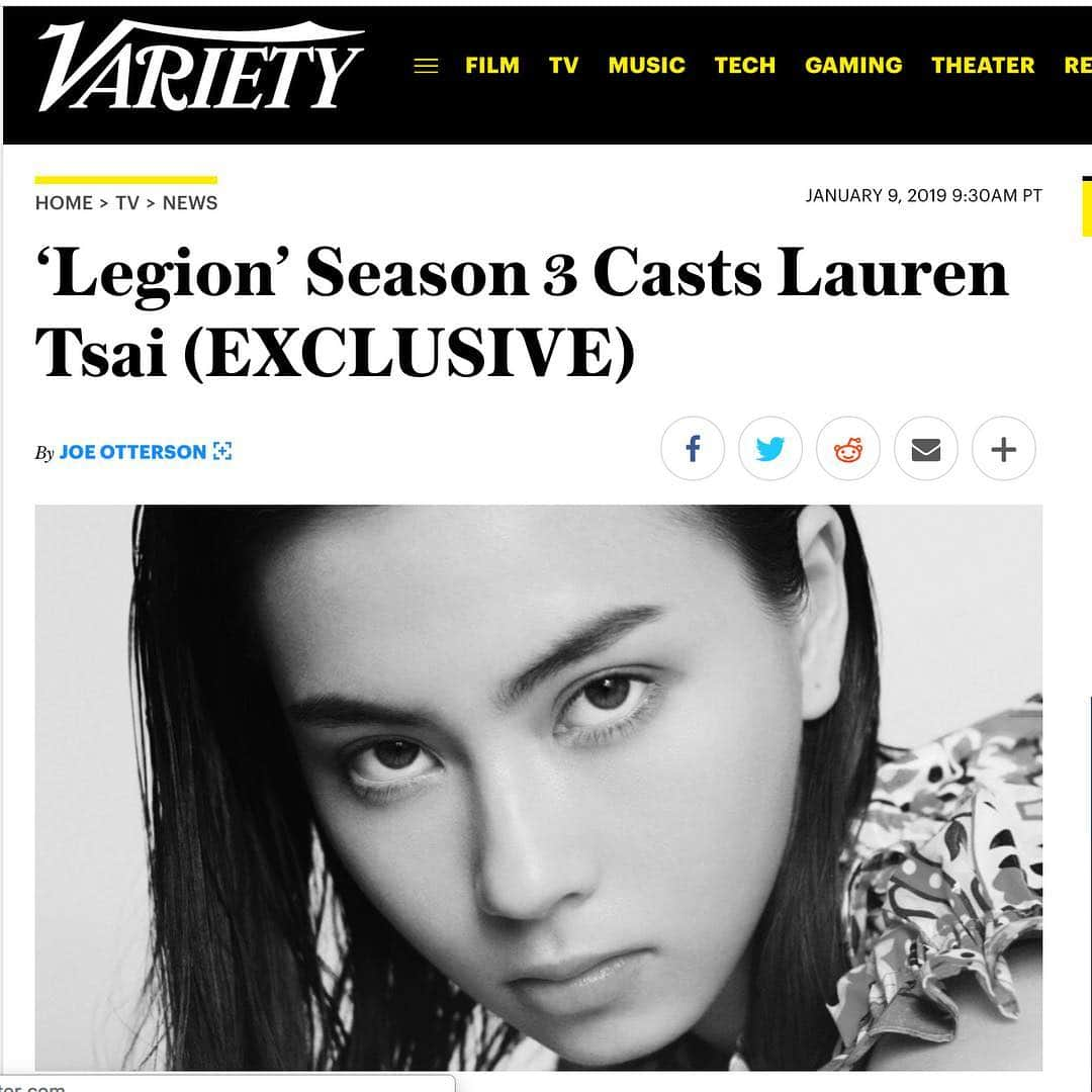 ローレン・サイさんのインスタグラム写真 - (ローレン・サイInstagram)「So so excited to announce that I’ve been cast on Marvel and FX’s show, LEGION as the new mutant, Switch! Truly an honor to be working with this passionate and inspirational team on Legion. It’s been thrilling so far. Can’t wait for you to see it. 🤖😈 大変光栄な事に、MarvelとFX のドラマ・シリーズ「Legion」の主要キャラクターの1人に選ばれました！！今ハリウッドで撮影中です。このチームに毎日インスパイアされてます。本当に感謝しています。みんなさん、いつも応援してくれてありがとうございます。 頑張ります！  Xx.」1月10日 3時09分 - laurentsai