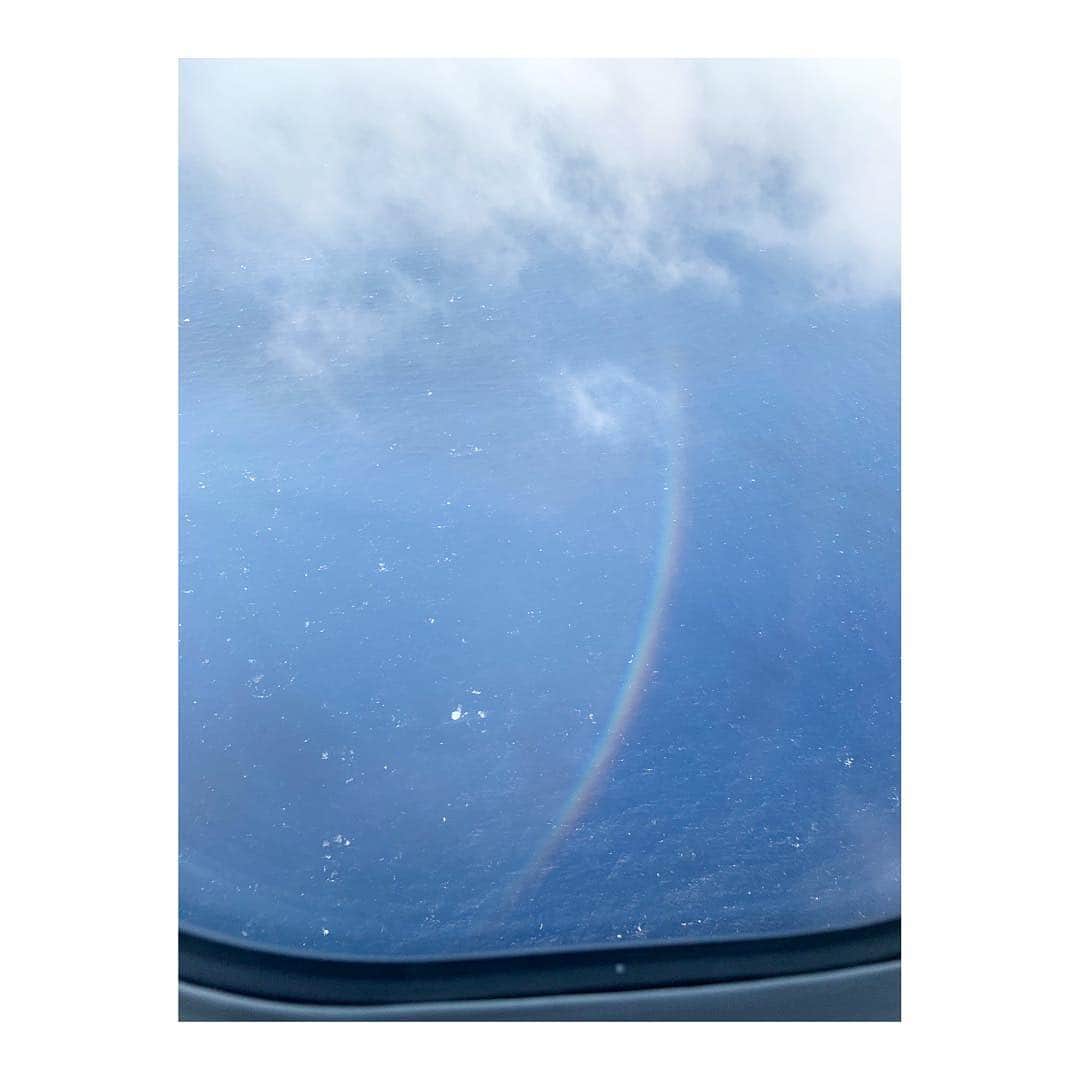 柴咲コウさんのインスタグラム写真 - (柴咲コウInstagram)「空中rainbow #buisnesstrip #work」1月10日 20時03分 - ko_shibasaki