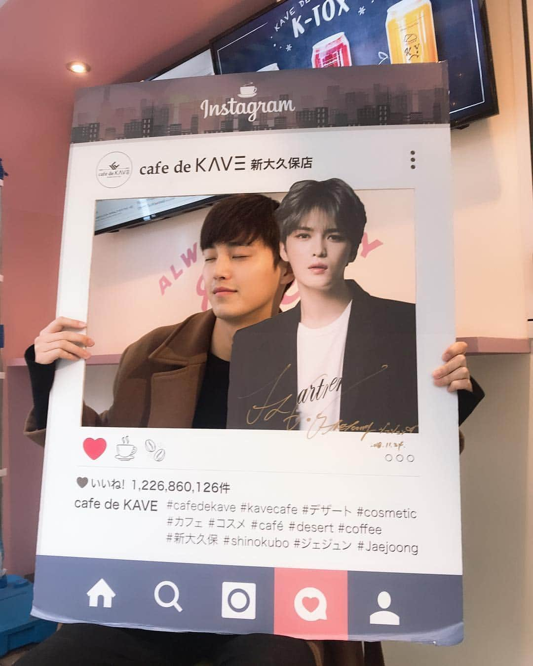 イ・テファンさんのインスタグラム写真 - (イ・テファンInstagram)「Goodbye Tokyo🤗 #cafedekave #카페인증샷 #여행끝」1月10日 18時17分 - leetaehwan0221