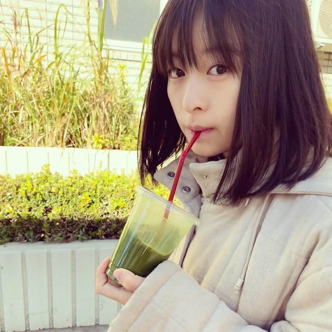 森七菜さんのインスタグラム写真 - (森七菜Instagram)「取材の合間のお茶タイム🍵 #宇治抹茶 #もりなな #森七菜」1月10日 23時02分 - morinana_official