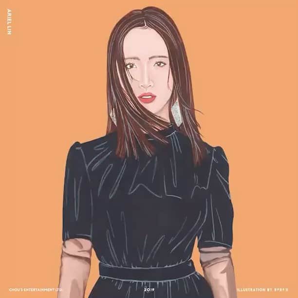 リン・イーチェン（Ariel Lin/アリエル・リン）のインスタグラム：「Is that me?!🤔」